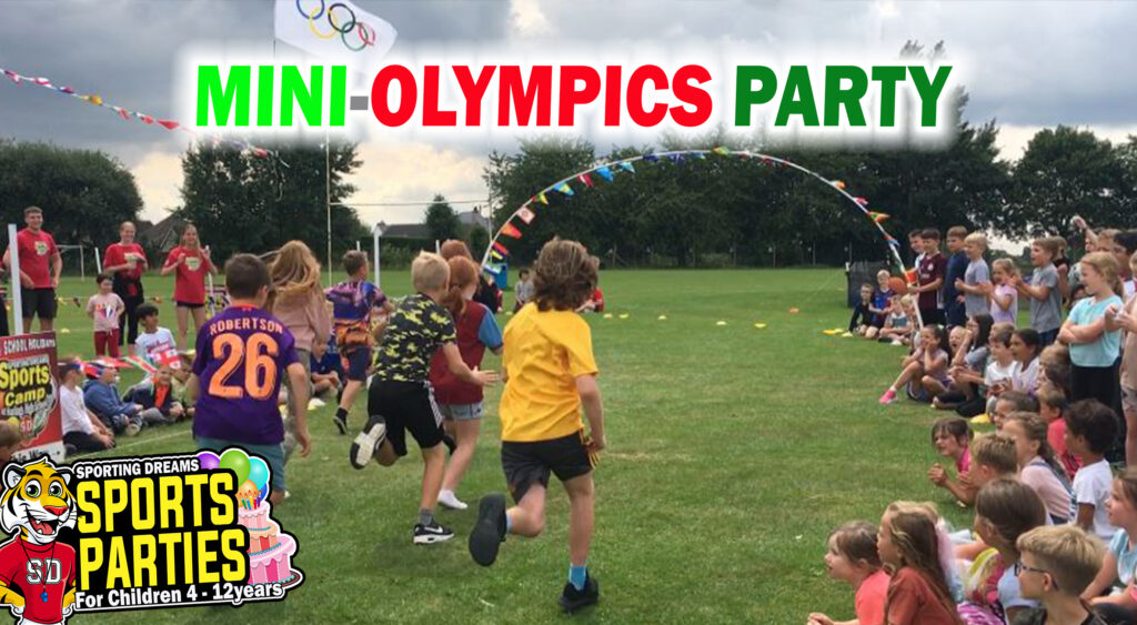 Sporting Dreams Sports Parties for children call 07813175444 for details