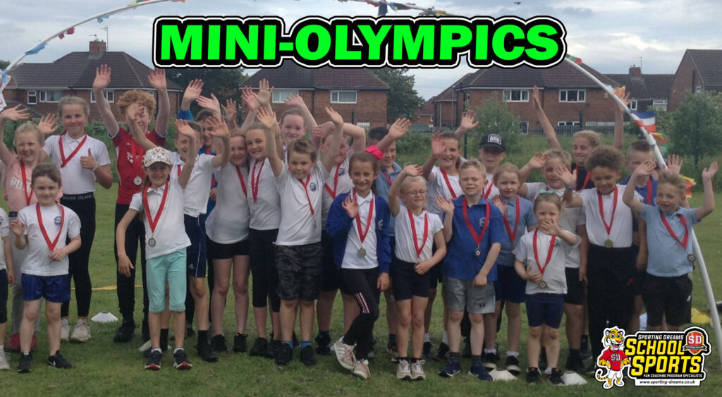 Mini Olympics Events for Primary Schools. Event Medal Winners