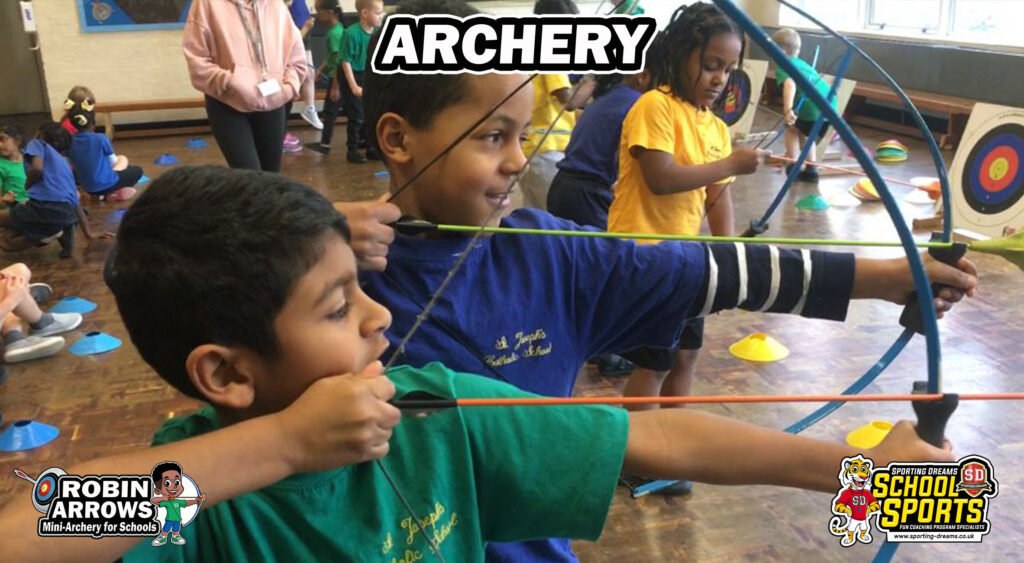 Robin Arrows Mini Archery Lessons for Schools