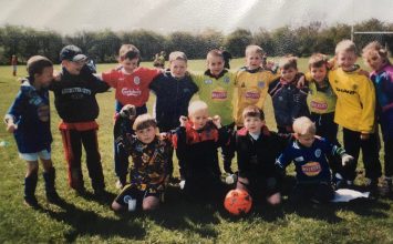 Soccer Dreams first football camp 1999